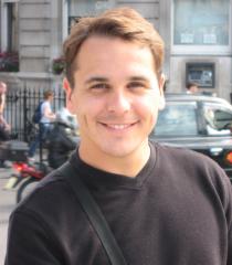 Picture of the author in London